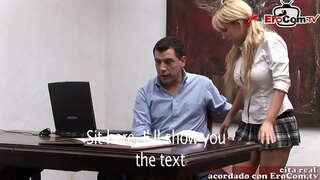 اسپانیایی, پستان بزرگ, مادر دوست داشتنی در کار