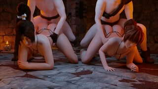 8-18 | Daily SFM &amp;amp; Blender 3D Porn Kubwa Moto Tits